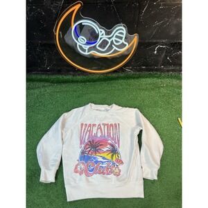 Art Class Youth Sweatshirt Size Medium (8/10) Long‎ sleeve Vacation Club White